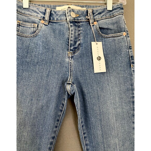 Heel Jeans Womens 26 x 28 Light Blue Skinny Denim Pants Stretch Slim Wash Casual - Picture 2 of 10